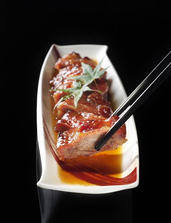 Tin Lung Heen’s Barbecued Iberian Pork with Honey